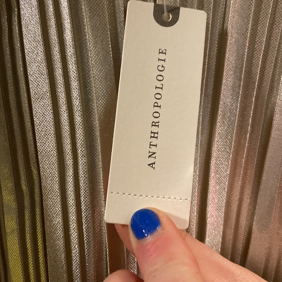 Anthropology metallic spaghetti strap top - Picture 3 of 4